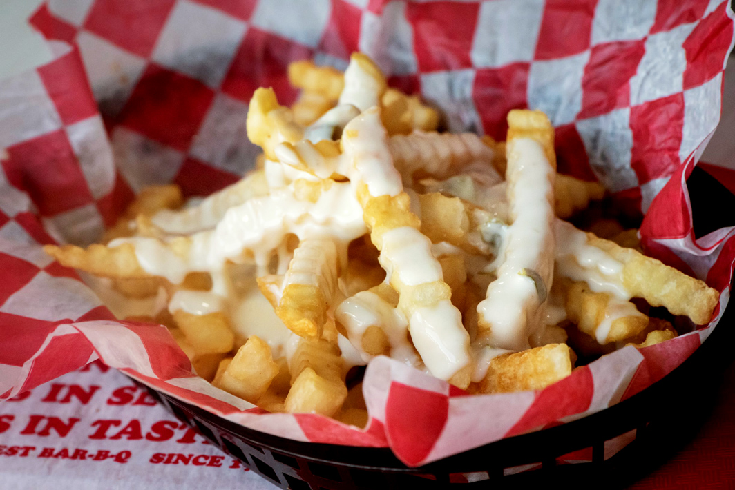 BBQ Cheese Fries in Memphis, TN